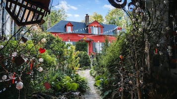 Majoituspaikan julkisivu