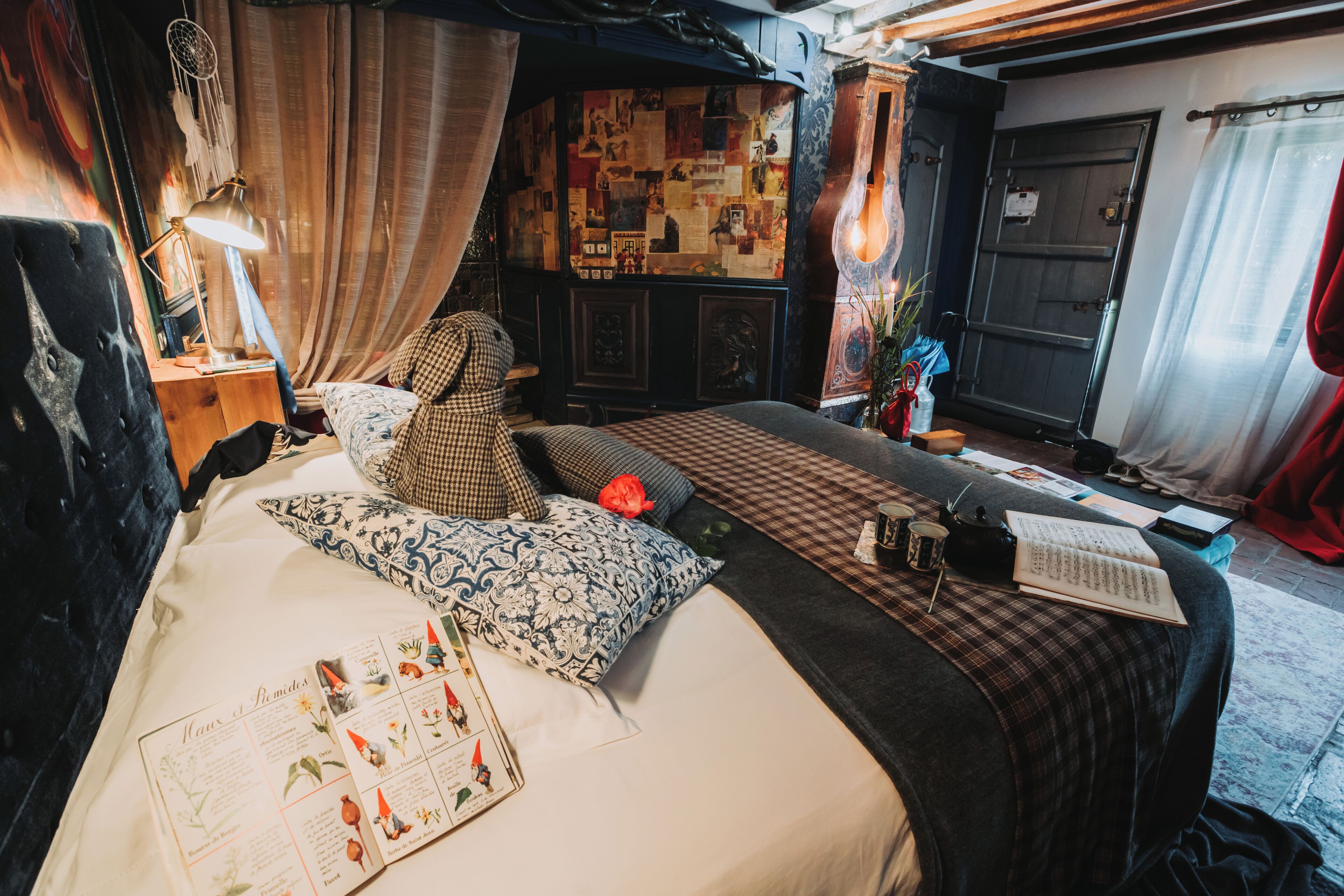 Draps en coton égyptien, literie de qualité supérieure, surmatelas