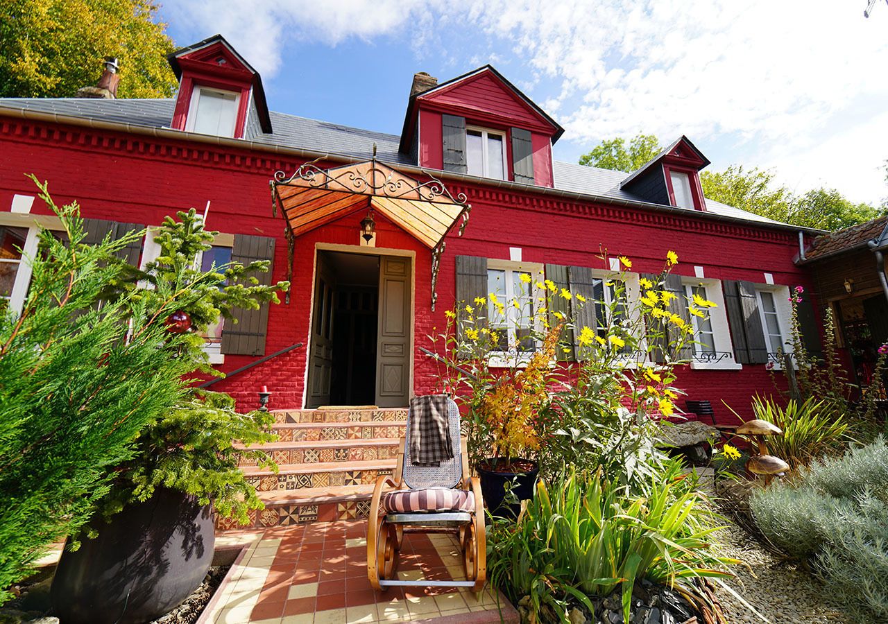 Façade de l’hébergement