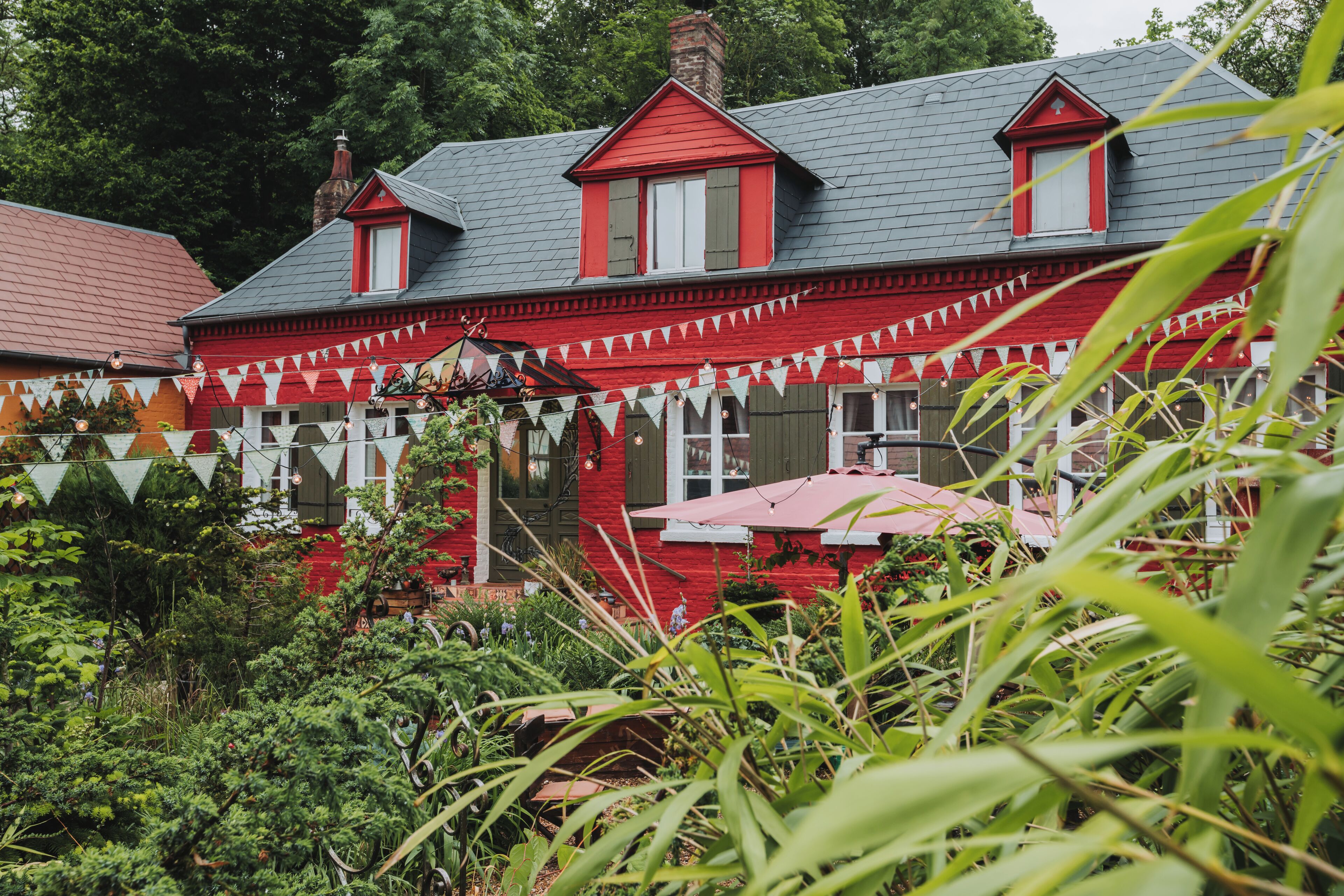 Façade de l’hébergement