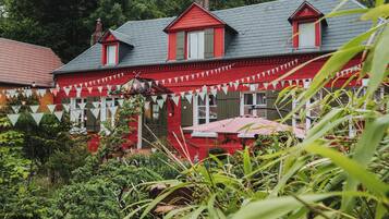 Façade de l’hébergement