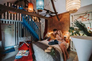 ห้องแฟมิลี่สำหรับสี่ท่าน (Voltige) | ผ้าปูที่นอนฝ้ายอียิปต์, เครื่องนอนระดับพรีเมียม