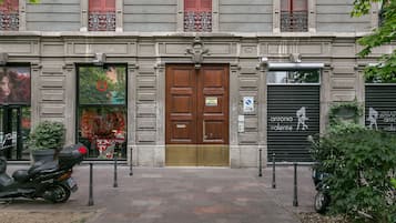 EntrĂ©e de lâhĂ©bergement