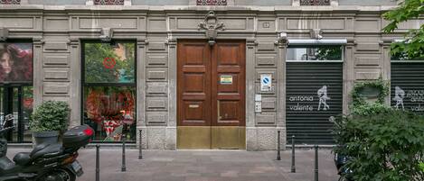 Entrada de la propiedad