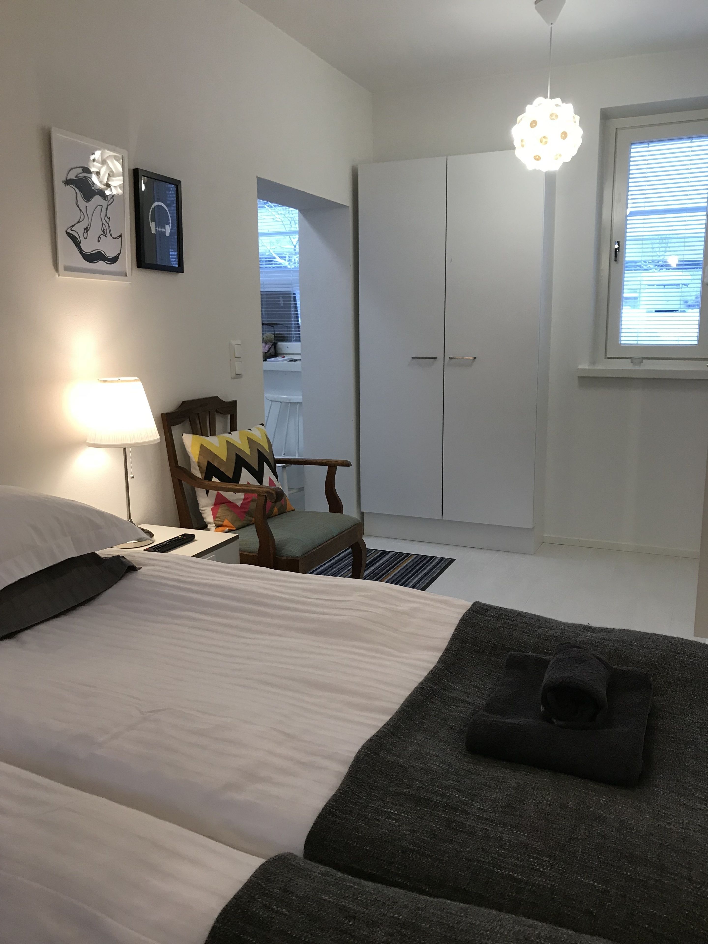 superior apartment | living area | flat-screen tv