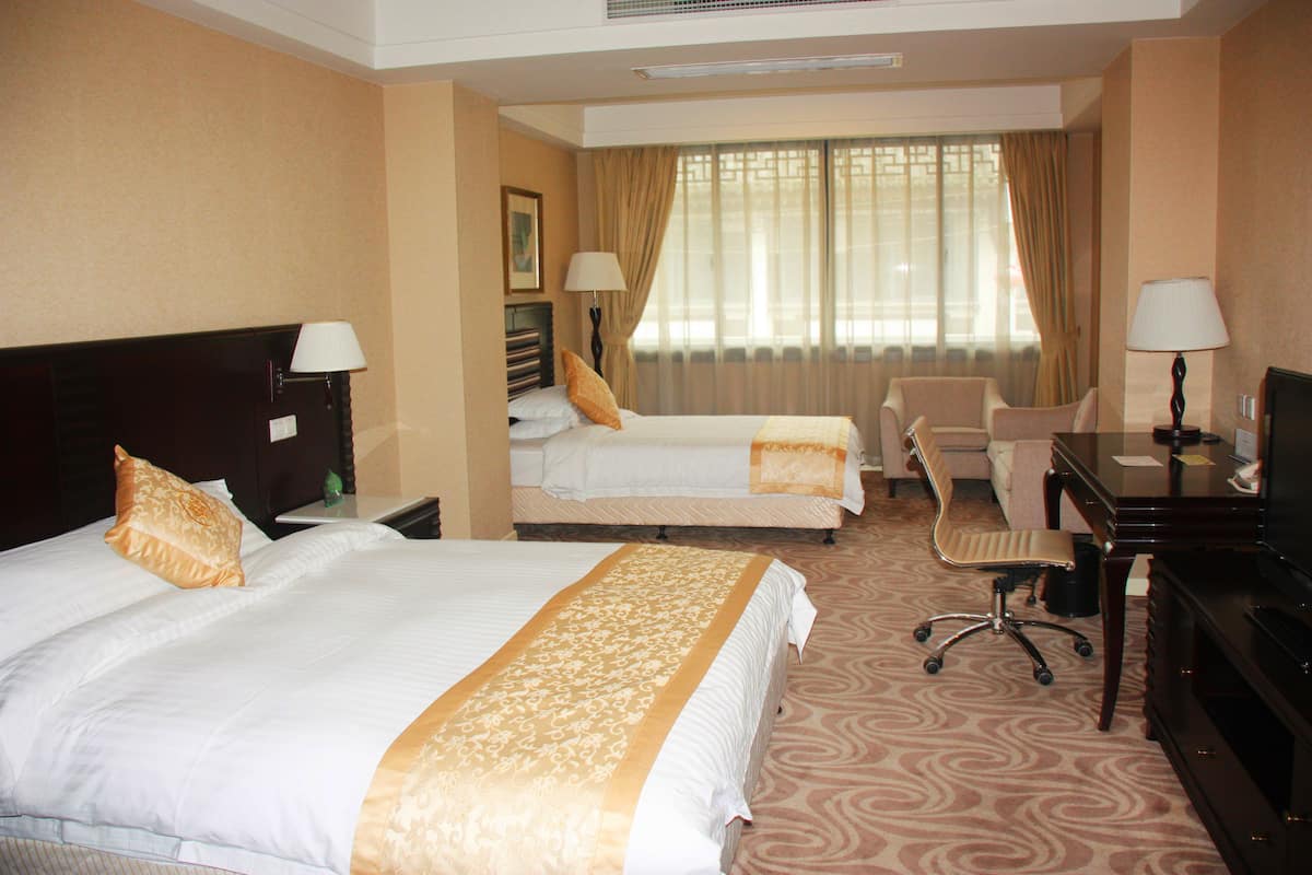 Deluxe Twin Room | Minibar, desk, blackout drapes, free WiFi