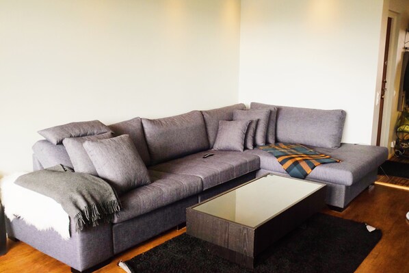 Apartment, 2 Bedrooms, Kitchen | Living room
