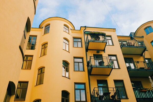 Fachada de la propiedad