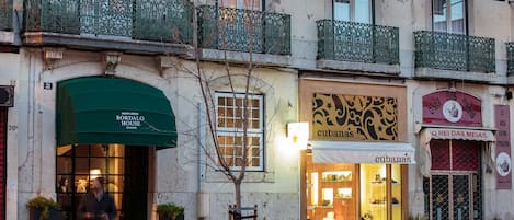 Entrada de la propiedad