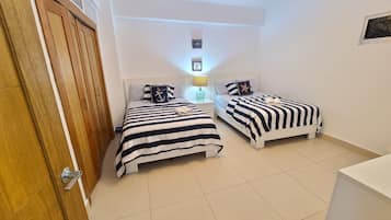 2 chambres, draps en coton égyptien, literie de qualité supérieure