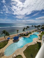 华丽公寓, 海洋景观, 海滨 | 露台