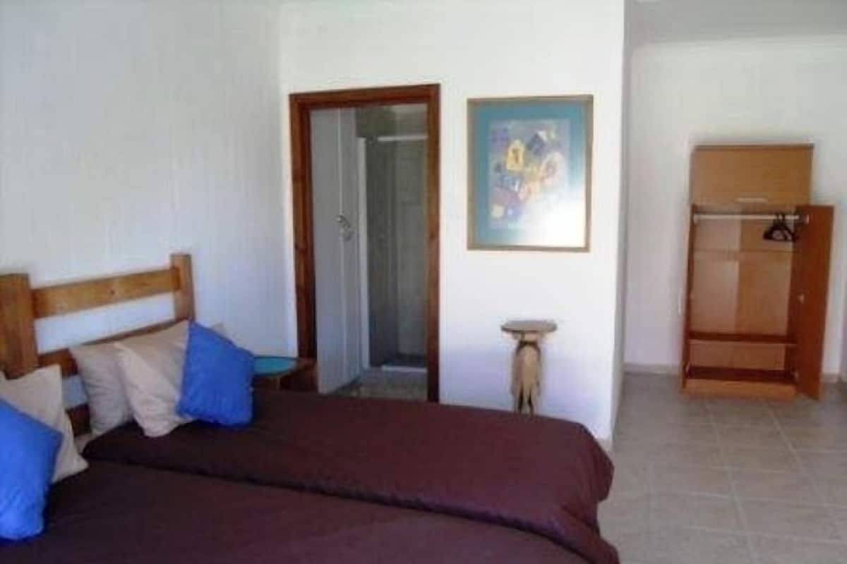 1 bedroom, iron/ironing board, bed sheets