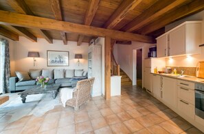 Apartment, 2 Bedrooms, Sauna | Living area | Flat-screen TV - Hermans Hof Rankwitz (Rankwitz)