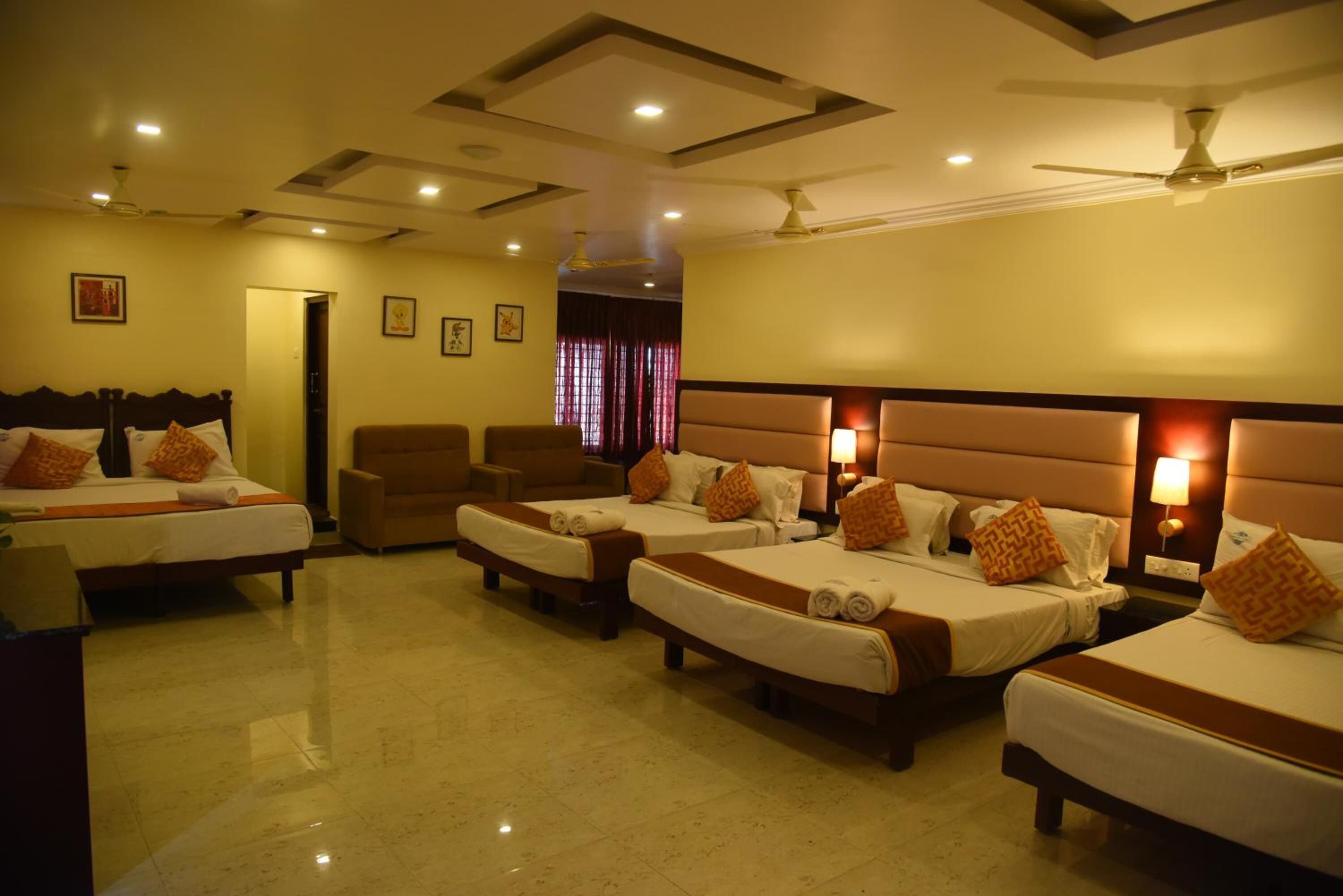 Soundproofing, rollaway beds, free WiFi, bed sheets