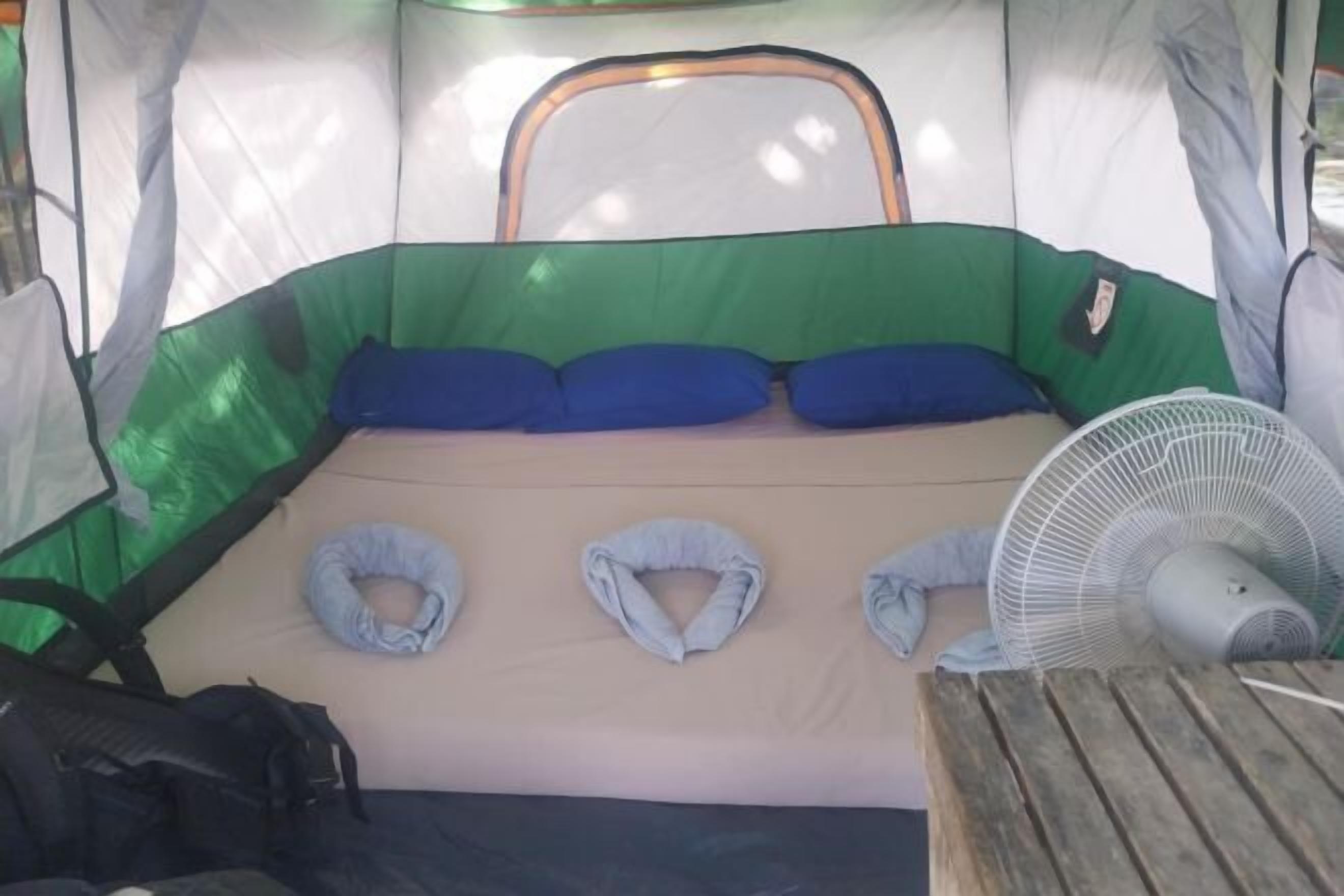 Free WiFi, bed sheets