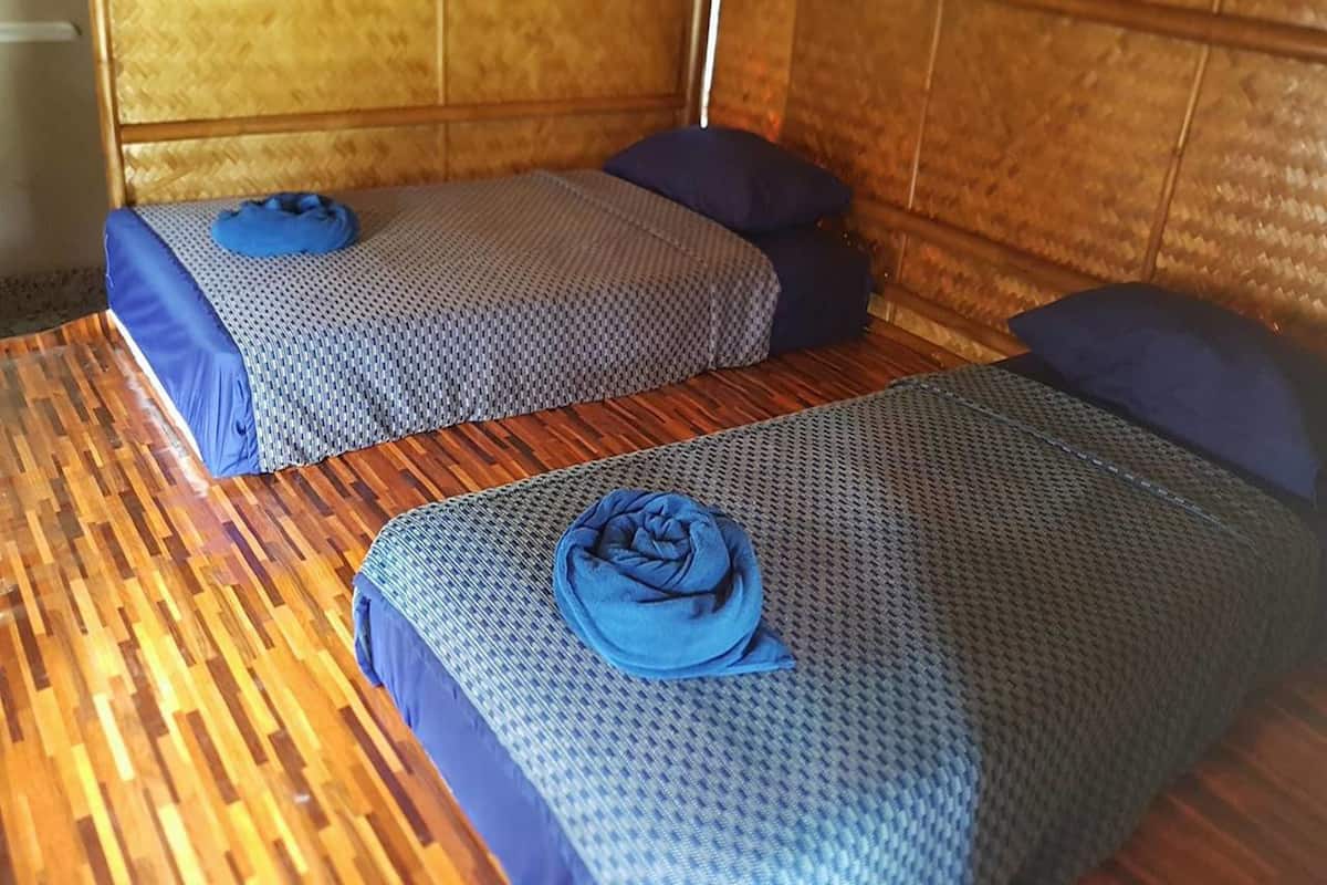 Standard Twin Room with Garden View | Wi-Fi gratuit, draps fournis