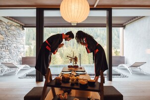 双人护理室、桑拿、热水浴缸、湿蒸房、土耳其浴、身体护理