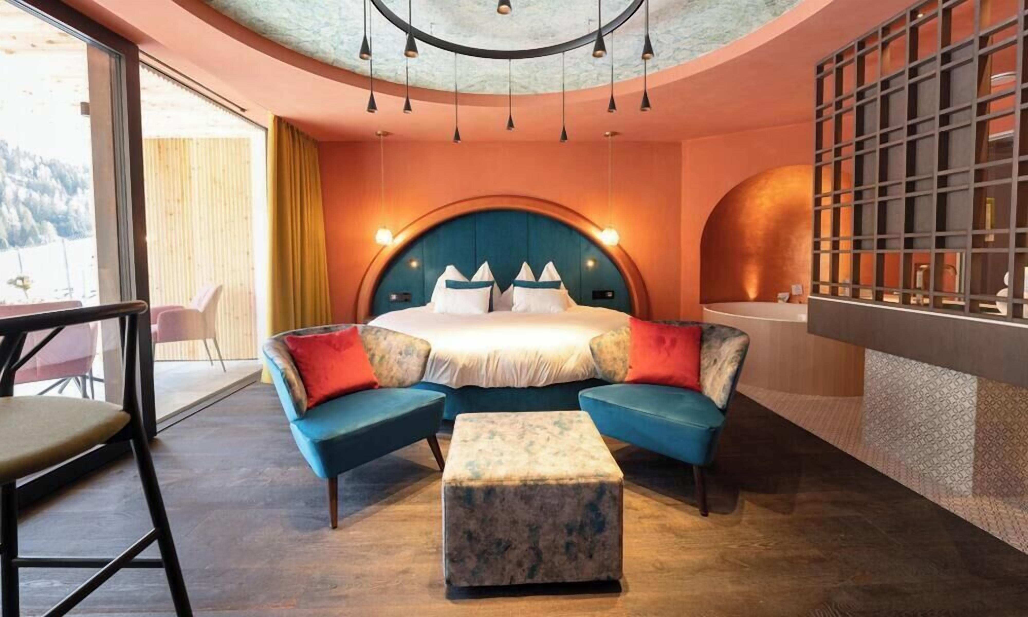 Suite Hammam | 迷你吧、客房内保险箱、办公桌、遮光窗帘