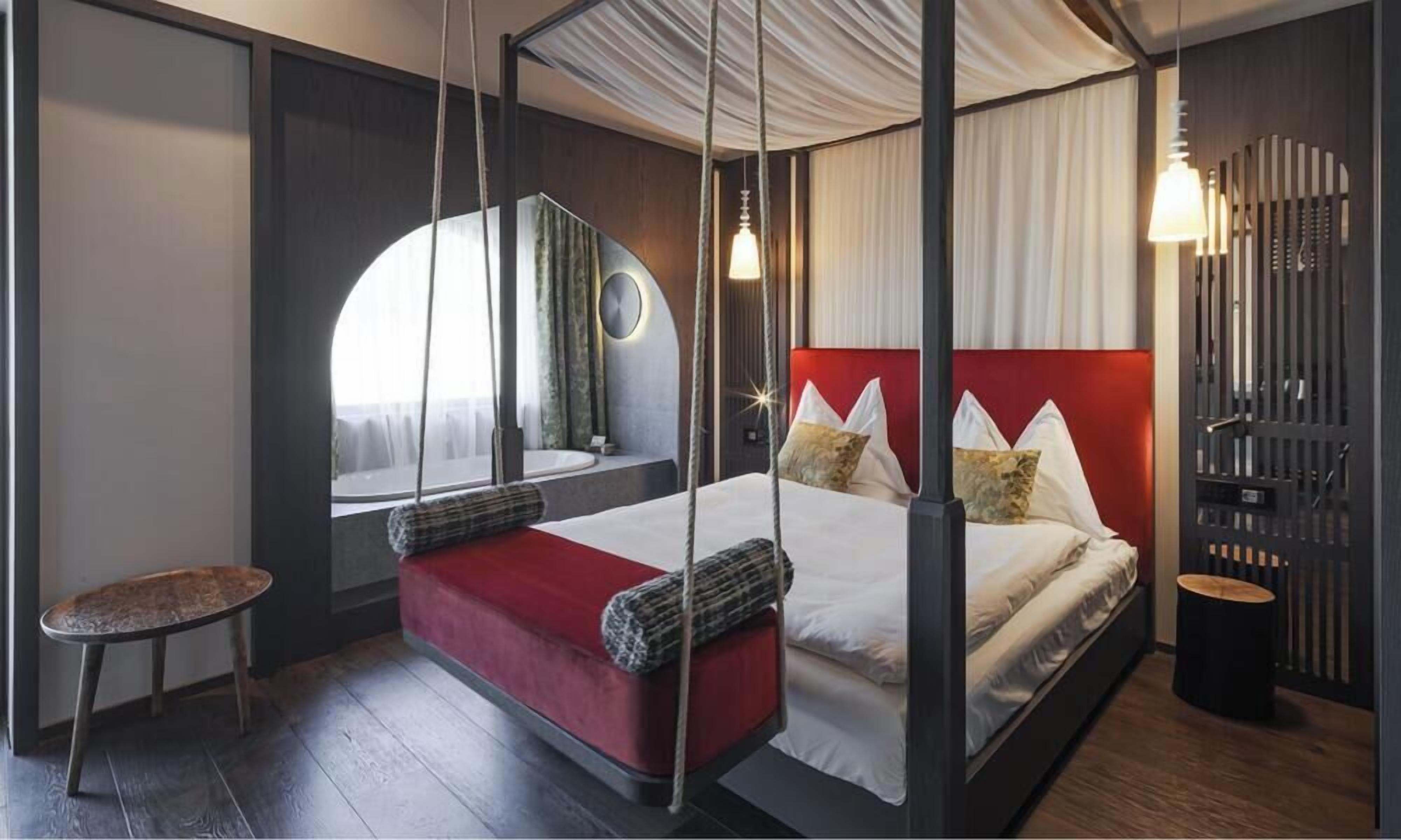 Suite Namasté | 迷你吧、客房内保险箱、办公桌、遮光窗帘