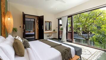 Exclusive Villa | 4 bedrooms, in-room safe, bed sheets