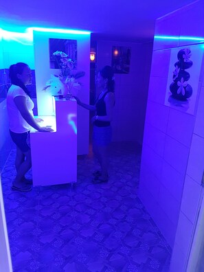 Sauna, Turkish bath/hammam, Thai massages, sports massages, body wraps - Elfida Apart Hotel (Alanya)