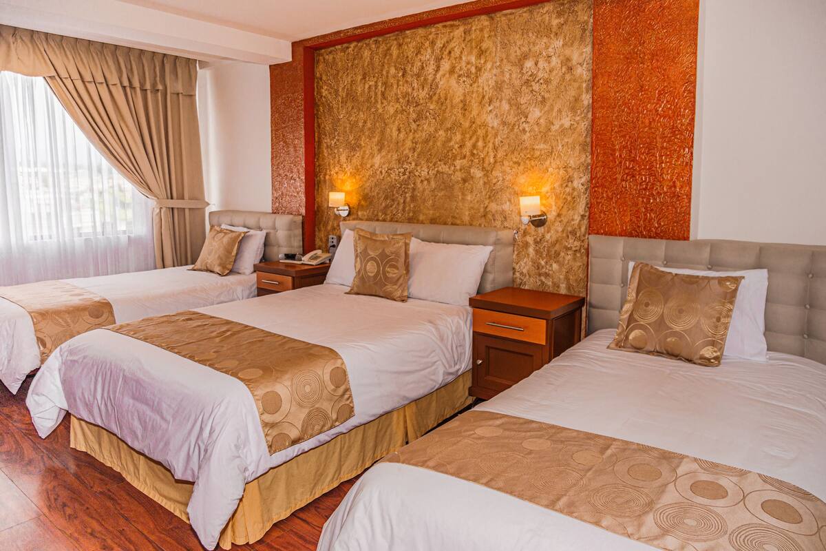 Basic Triple Room, 3 Twin Beds | Minibar, desk, iron/ironing board (on request), WiFi (free)