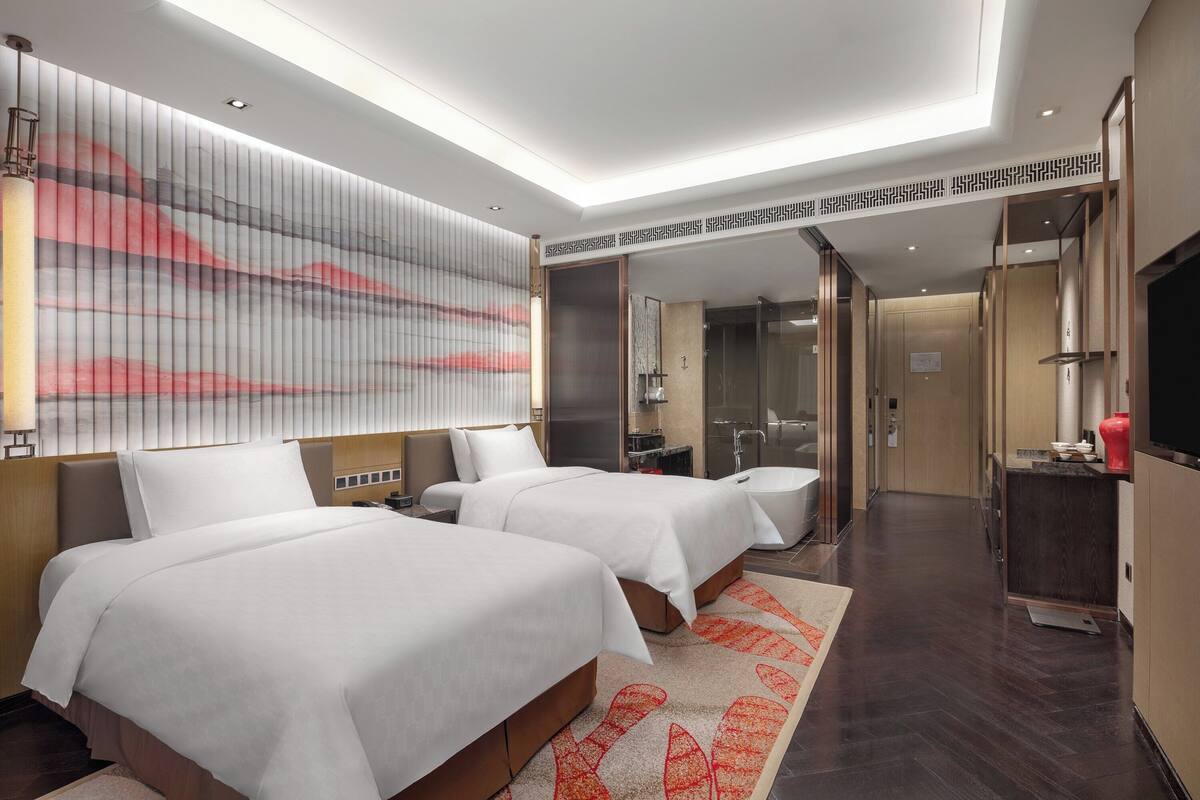 Minibar, in-room safe, desk, blackout drapes