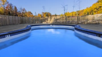 Seasonal outdoor pool