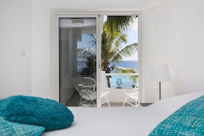 Junior Apartment, 1 King Bed, Kitchen, Ocean View | View from room - One Ocean Boutique Apartments & Suites Bonaire (Kralendijk)