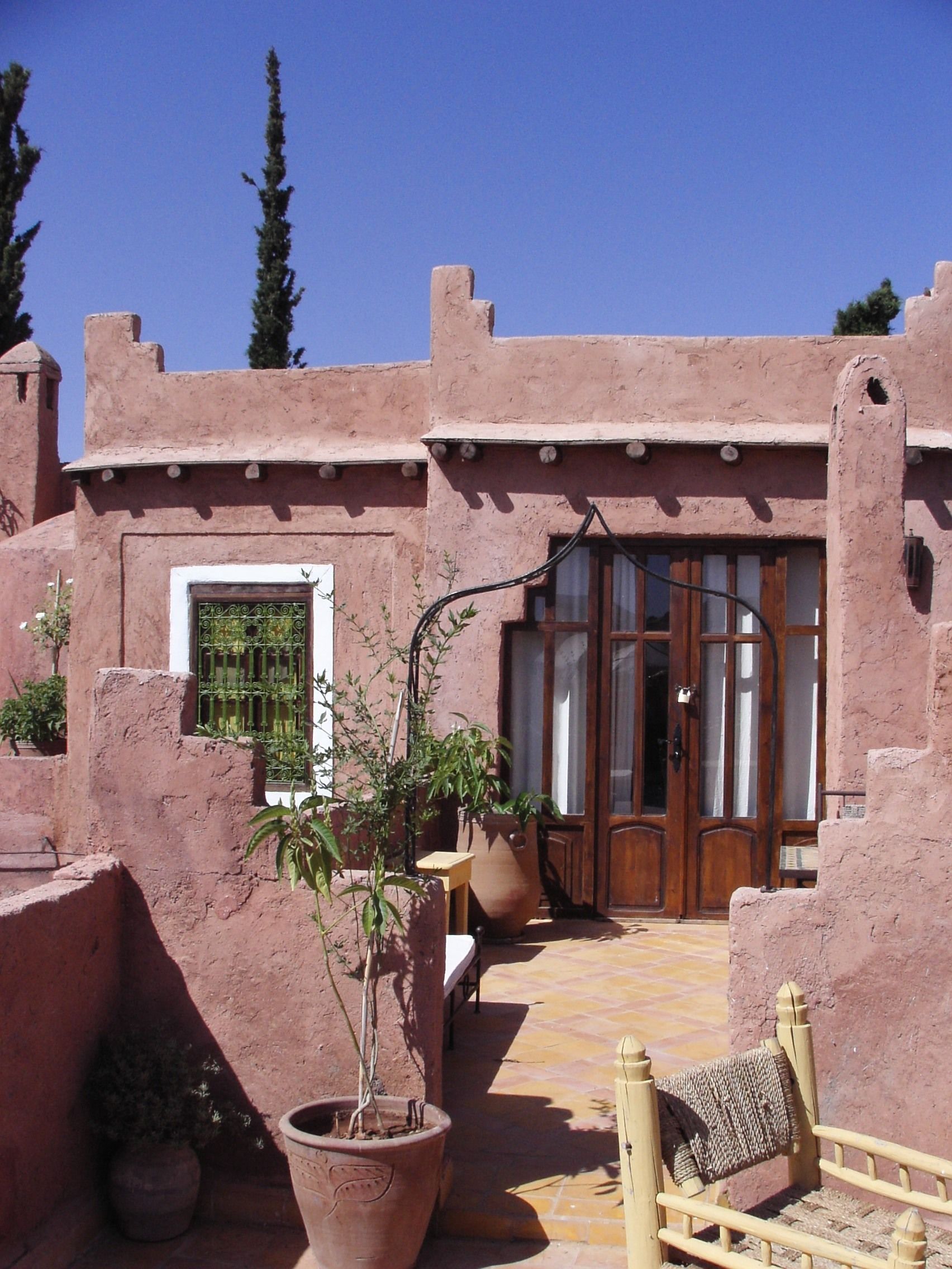 Chambre Double (Paille) | Terrasse/Patio