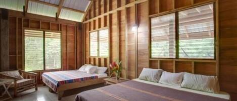 Family Suite, 2 Bedrooms, Non Smoking, Garden View | Individually furnished, bed sheets