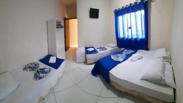 Frigobar, Wi-Fi de cortesia, roupa de cama