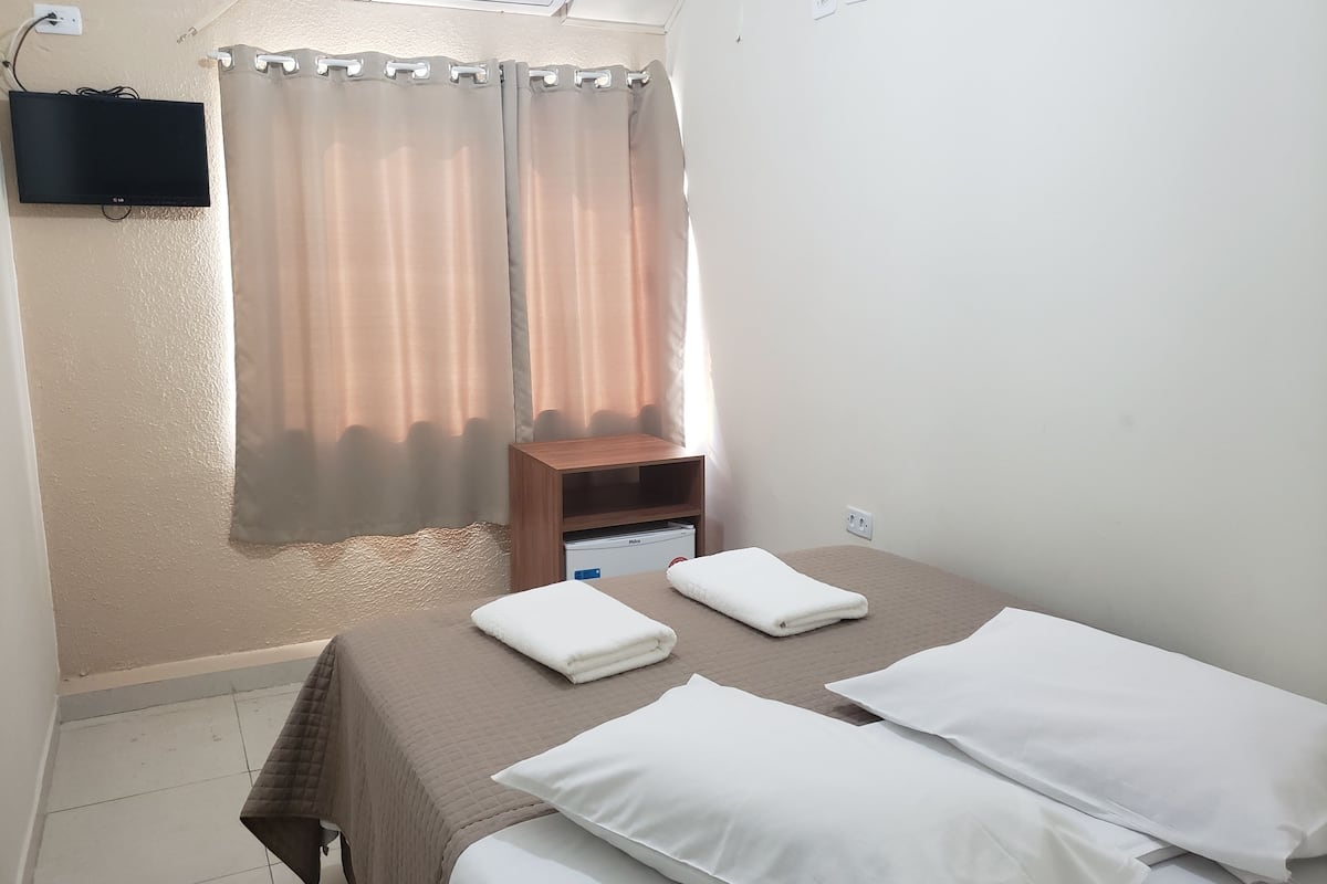 double room | blackout curtains, iron/ironing board, free wifi, bed sheets