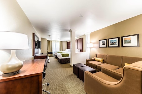 Suite, Multiple Beds, Non Smoking | Premium bedding, down comforters, pillowtop beds, in-room safe. Comfort Suites Grand Prairie - Arlington North