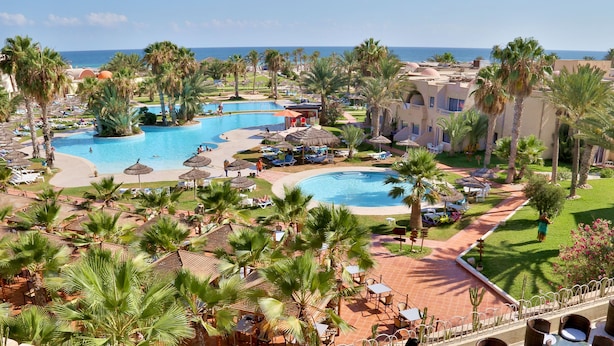 منظر من الجو على ارتفاع عالٍ
