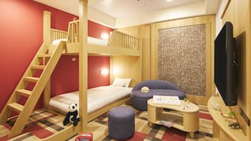 家庭客房, 非吸煙房 | 高級寢具、房內夾萬、遮光窗簾/窗簾、隔音