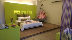 Standard Double Room, Non Smoking (Bali) | Premium bedding, desk, blackout drapes, soundproofing - Early Summer (Luodong)
