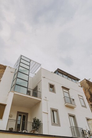 Façade de l’hébergement