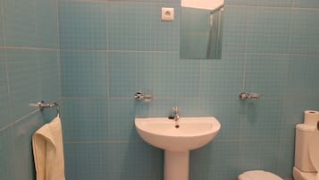 Triple Room | Bathroom | Shower, rainfall showerhead, free toiletries, towels