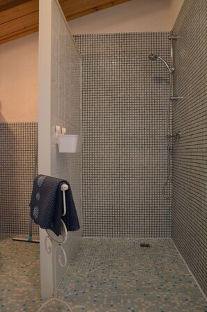 Familie cottage, 2 slaapkamers | Badkamer met douche