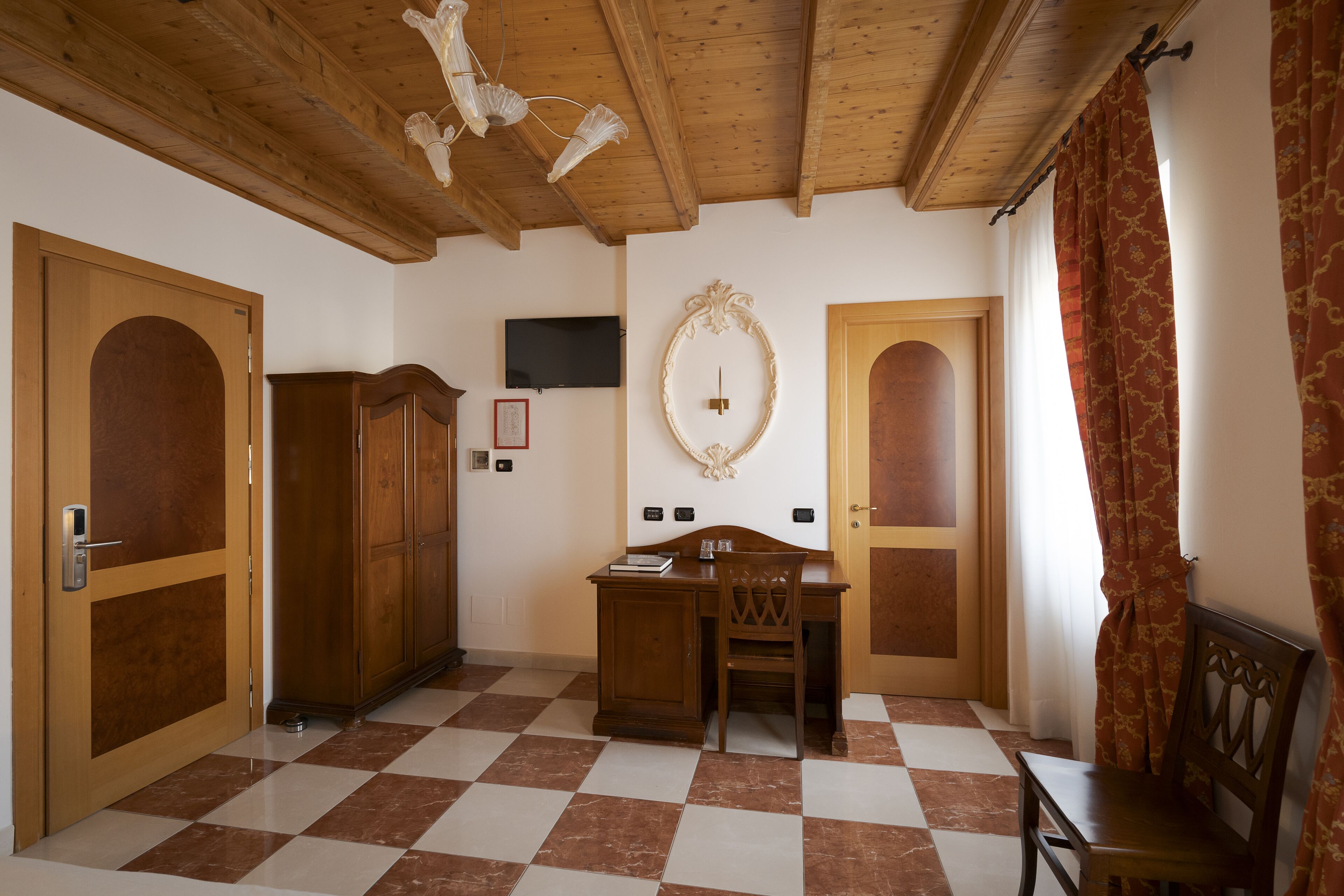 standard double or twin room, city view | 1 bedroom, down duvets, memory-foam beds, desk