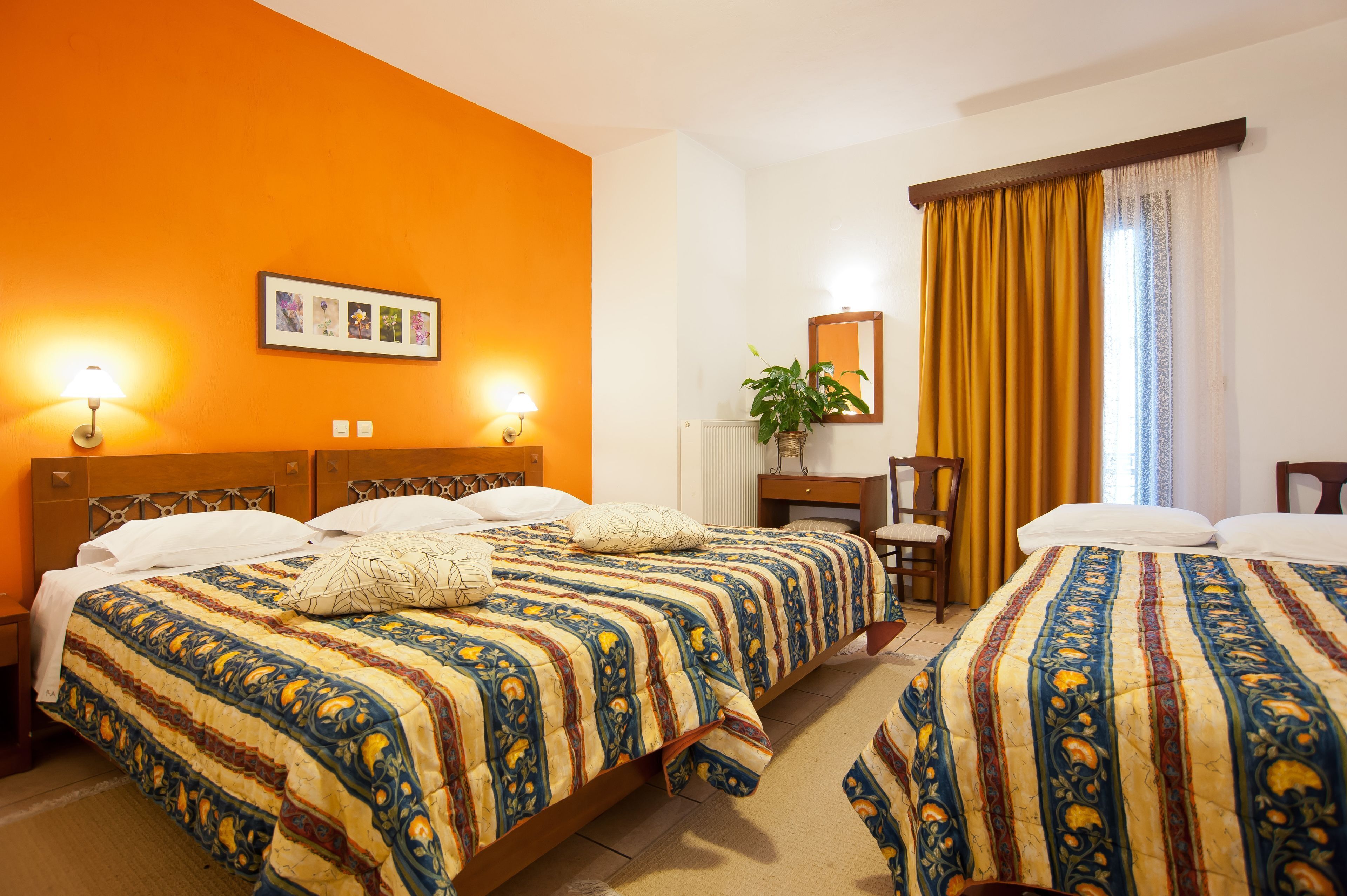 Desk, free cots/infant beds, free WiFi, bed sheets