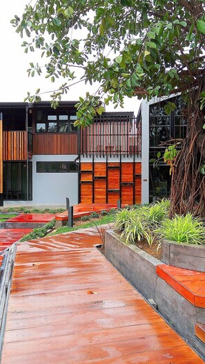 Terrein van de accommodatie