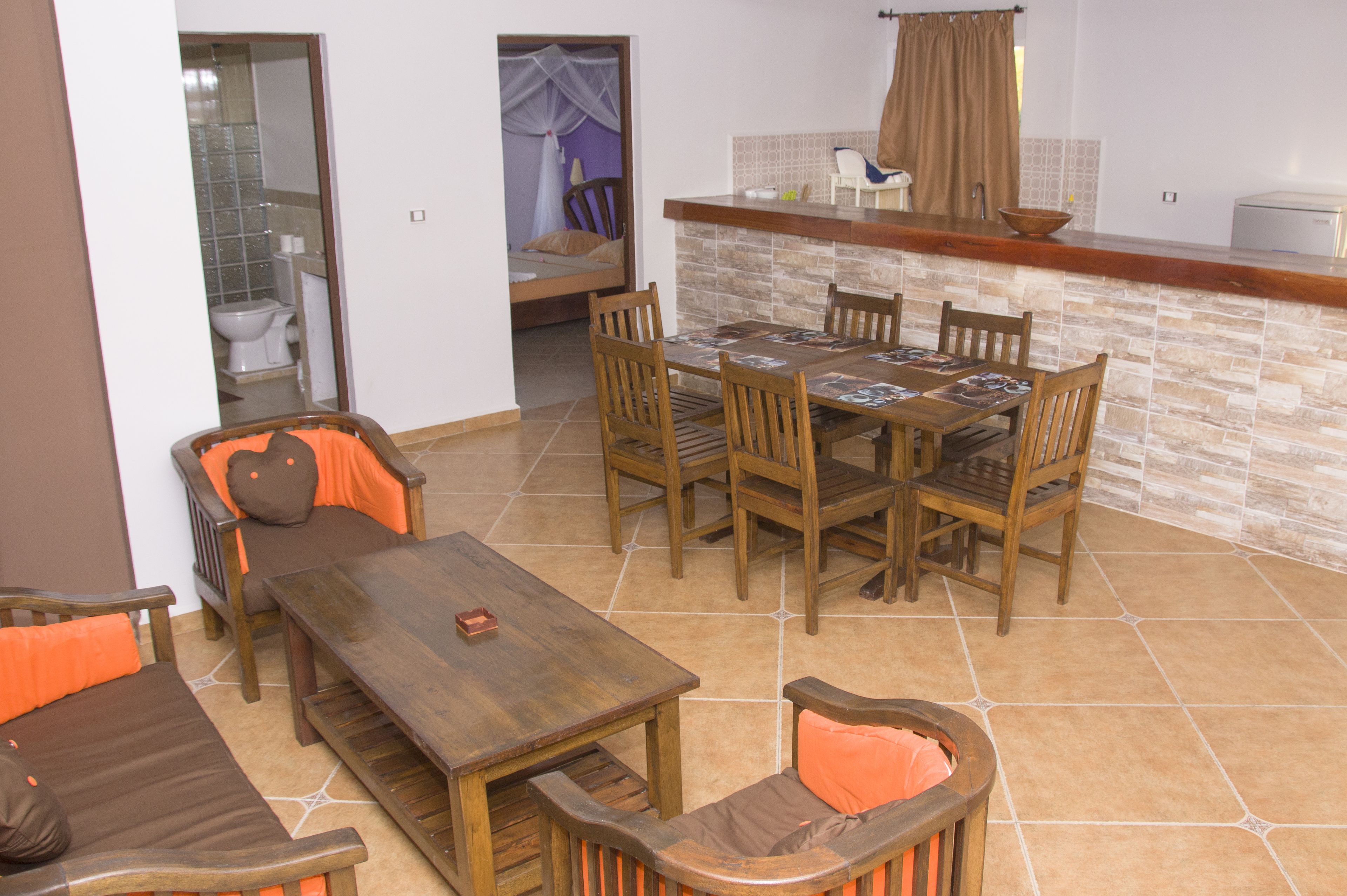 Luxury Apartment, Sea View (second floor) | Living area