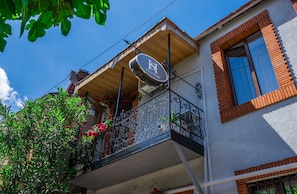 Exterior detail - Silver Hotel (Tbilisi)