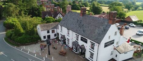 Façade de l’hébergement