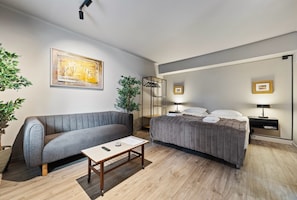 Cozy Apartment Ground Floor | 1 chambre, décor unique, accès au Wi-Fi (inclus), literie fournie