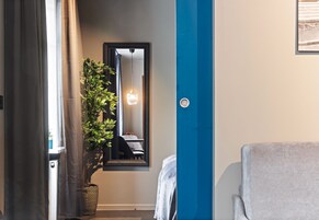 1 svefnherbergi, sérhannaðar innréttingar, ókeypis þráðlaus nettenging