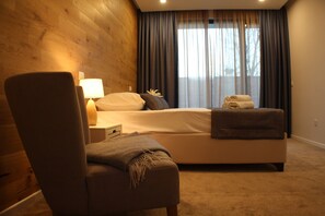 Vila superluxo | 1 quarto, roupas de cama premium, cofres nos quartos