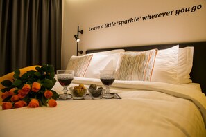 1 slaapkamer, lakens van Egyptisch katoen, luxe beddengoed